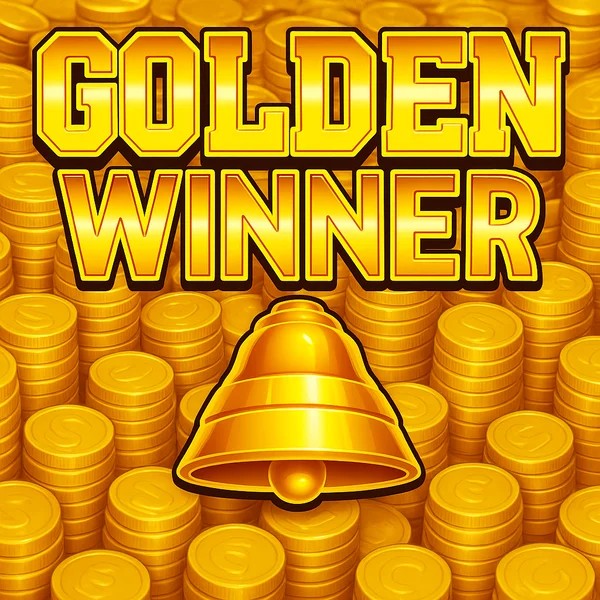 Official Slots logo: Golden Winner by Inspired Gaming at Shuffle Casino