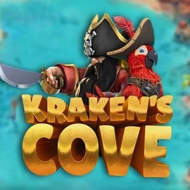 Krakens Cove online game logo by Relax Gaming on shufflecasinoo.pl