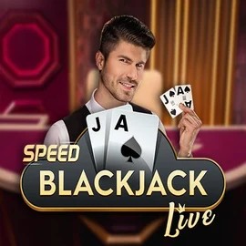 Speed Blackjack online game logo by Pragmatic Play on shufflecasinoo.pl